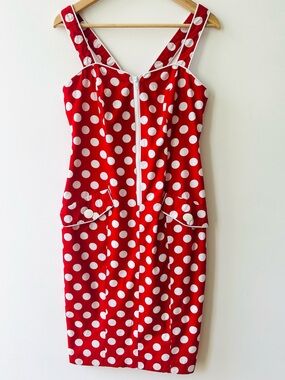 N.R.1 Vintage Cotton Pencil Dress, S